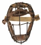 1880s-1905 Vintage Game Worn Catchers Mask (Excellent Condition)