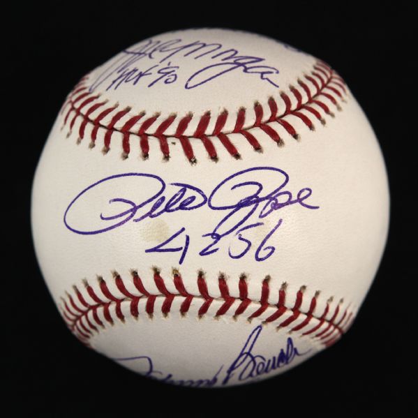 2000s Pete Rose Joe Morgan Johnny Bench Tony Perez Big Red Machine Signed OML Selig Baseball (PSA/DNA)