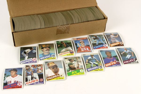 1985 Topps Baseball Cards Complete Set (792)