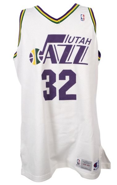 1992-93 Karl Malone Utah Jazz Jersey (MEARS LOA)