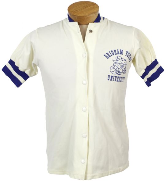 1980s BYU Shooting Shirt (MEARS LOA)