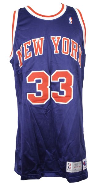 1992-93 Patrick Ewing New York Knicks Jersey (MEARS LOA)