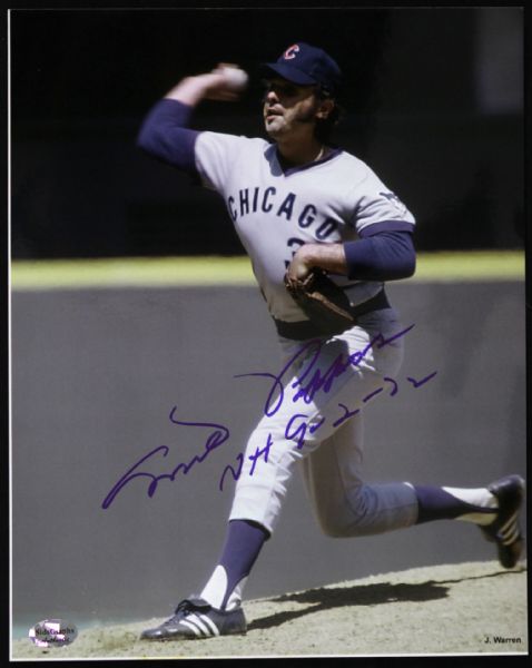 1990s Milt Pappas Chicago Cubs Signed 8" x 10" Photo (SidGraphs COA)