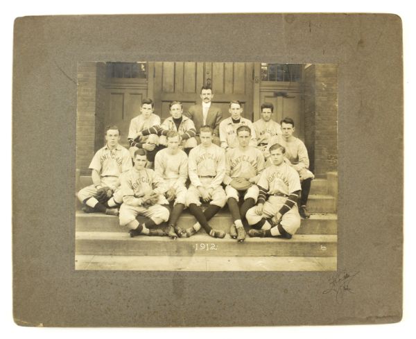 1912 Montclair New Jersey Baseball Team 16" x 20" Mounted Photo 