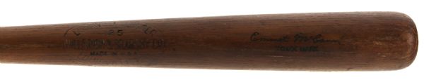 1932 Emmett McCann Indianapolis Indians Sidewritten H&B Louisville Slugger Professional Model Game Used Bat (MEARS LOA)