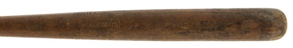 1921-31 Schulte H&B Louisville Slugger 40K Professional Model Game Used Bat w/ Kork Grip (MEARS LOA)