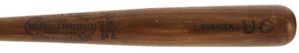 1935 L. Wanasek H&B Louisville Slugger Professional Model Game Used Bat (MEARS LOA) Sidewritten "L. Wanasek 5-13-35"