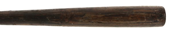 1922 C. McDonnell J.F. Hillerich & Son Co. Professional Model Game Used Bat (MEARS LOA) Sidewritten "The Texas Co. 2-12-22"