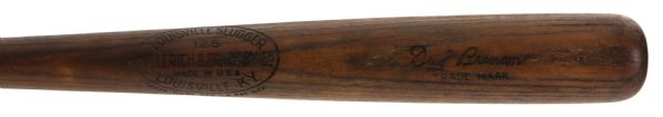1921-31 Dud Branom Sidewritten H&B Louisville Slugger Professional Model Game Used Bat (MEARS LOA)