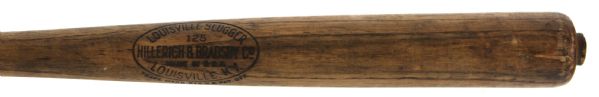 1926 Sammy Hale Philadelphia Athletics H&B Louisville Slugger Lathe Bat (MEARS LOA) Sidewritten "38oz Sammie Hale 6-21-26"