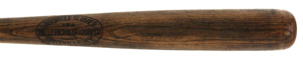 1916-22 Blank Barrel Sidewritten H&B Louisville Slugger Professional Model Game Used Bat (MEARS LOA)