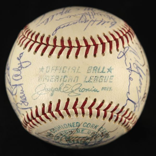 1968 Washington Senators Team Signed OAL Cronin Baseball w/ 29 Signatures Including Frank Howard, Nellie Fox & More (JSA)