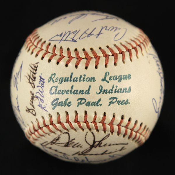 1968 Baltimore Orioles Team Signed Baseball w/ 26 Signatures Including Earl Weaver, Frank Robinson, Brooks Robinson & More (JSA)