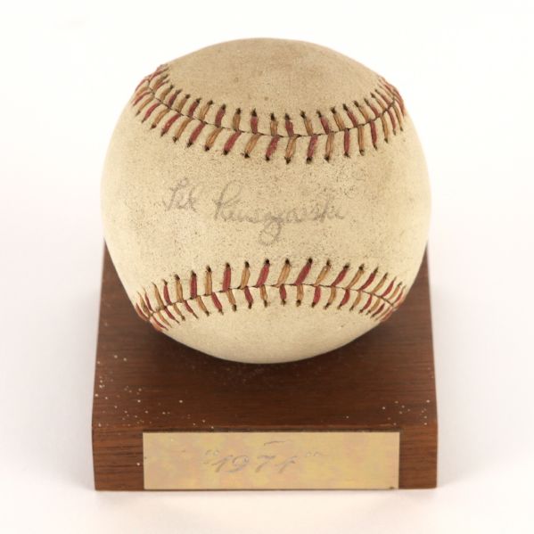 1971 Ted Kluszewski Cincinnati Reds Single Signed Baseball (JSA)