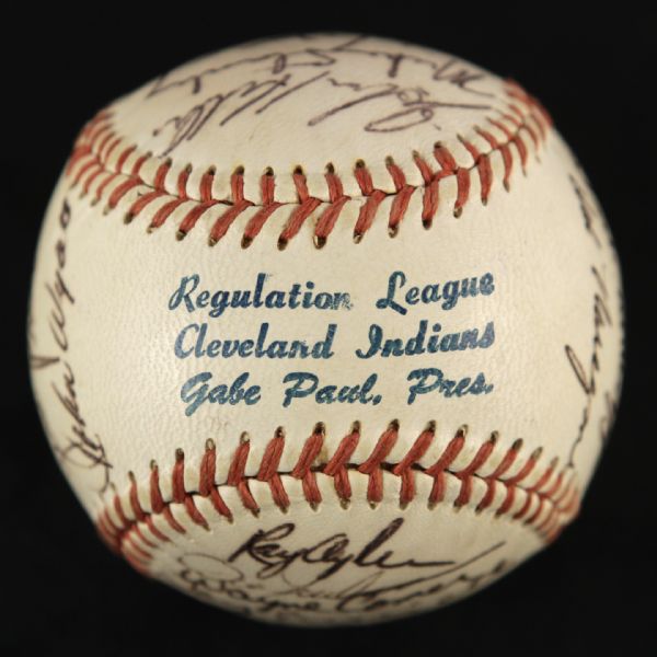 1968 Detroit Tigers World Series Champions Team Signed Baseball w/ 25 Signatures Including Al Kaline, Denny McClain & More (JSA)