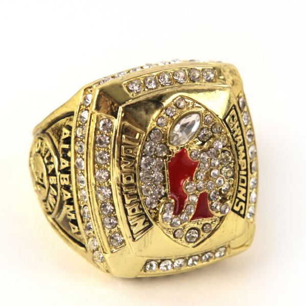 2011 Cade Foster Alabama Crimson Tide High Quality Replica NCAA Championship Ring 