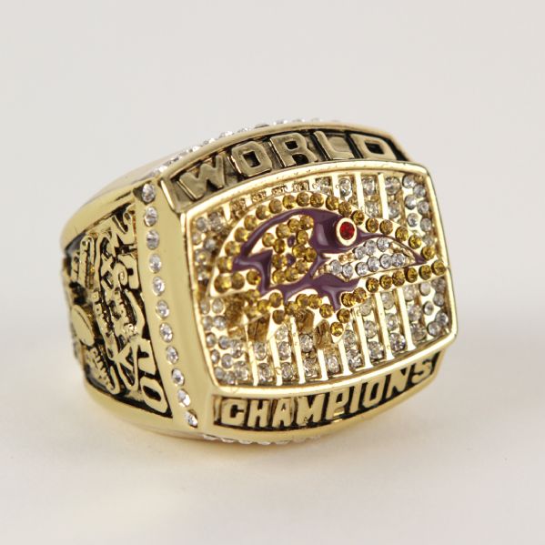 2000 Baltimore Ravens High Quality Replica Super Bowl XXXV Ring 