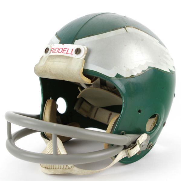 1970s Philadelphia Eagles Game Worn Riddell Kra-Lite Suspension Helmet (MEARS LOA)
