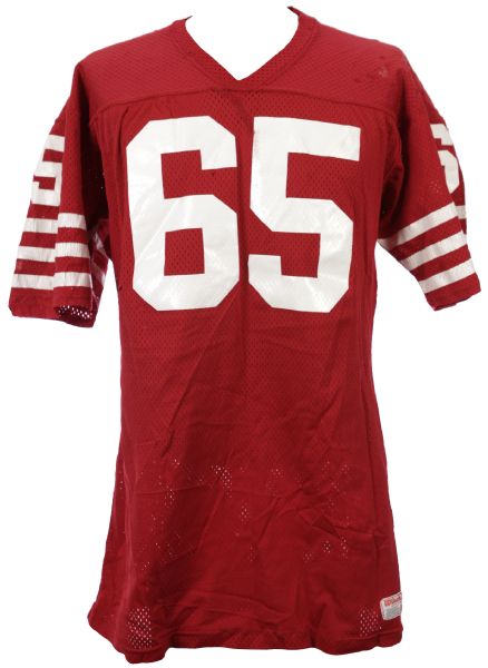 1981-87 San Francisco 49ers Game Worn Home Jersey (MEARS LOA)