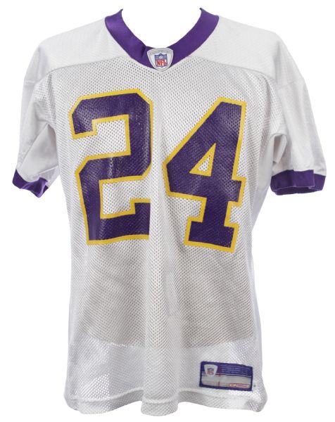 2005 Willie Offord Minnesota Vikings Game Worn Road Jersey (MEARS LOA)