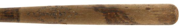 1924-30 High Pockets Kelly Giants/Reds Zinn Beck 100 Diamond Ace Professional Model Game Used Bat (MEARS LOA)