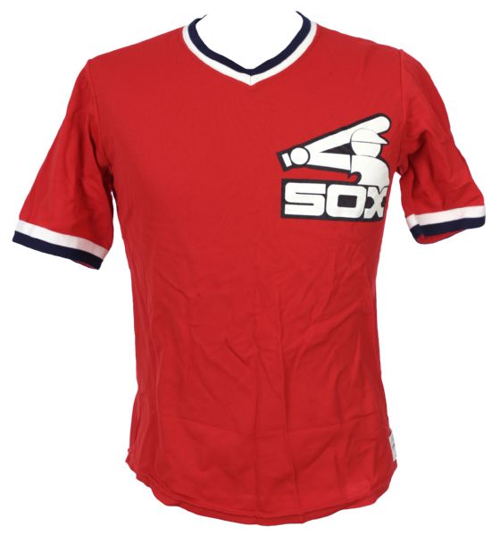 1982-85 Chicago White Sox Sand Knit Pullover Jersey