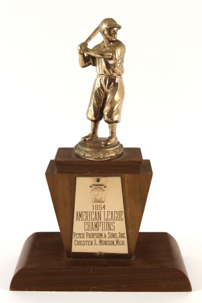 1954 Little League 10.5" Championship Trophy