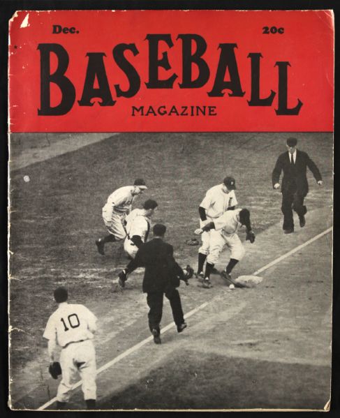 1940 Baseball Magazine December Issue