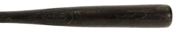 1984-85 Tim Foli New York Yankees/Pittsburgh Pirates Louisville Slugger Professional Model Game Used Bat (MEARS LOA)