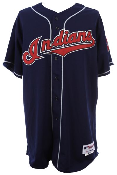 2006 Guillermo Mota Cleveland Indians Game Worn Alternate Jersey (MEARS LOA)