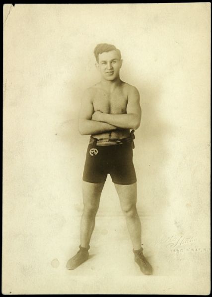 1916 Frankie Callahan "Brooklyns Best Lightweight" Original 5" x 7" Photo