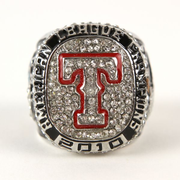 2010 Nelson Cruz Texas Rangers High Quality Replica American League Championship Ring 