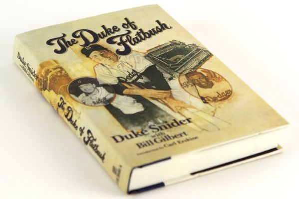 1988 The Duke of Flatbush Duke Snider Signed Book (JSA)