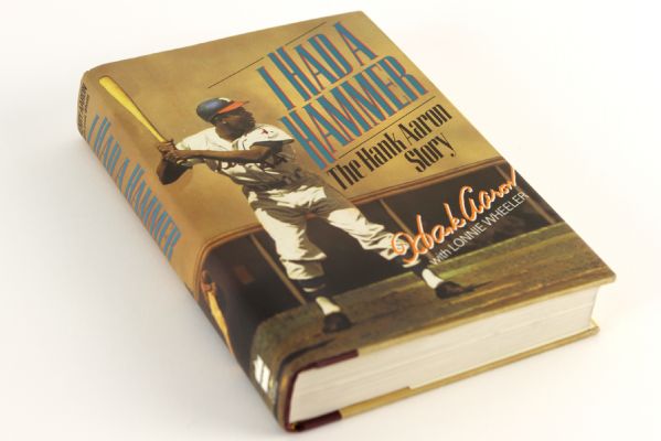 1991 Hank Aaron Milwaukee Braves Signed I Had A Hammer Hardcover Autobiography (JSA)