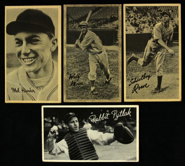 1936 Goudey R314 Wide Pen Premium Collection - Lot of 31 w/ Carl Hubbell, Ducky Medwick & More