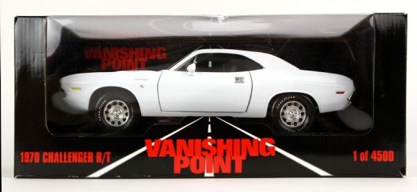 1995-2002 Ertl Collectibles American Muscle 1:18 Scale MIB Model Car Collection - Lot of 9 w/ Challenger R/T from Vanishing Point