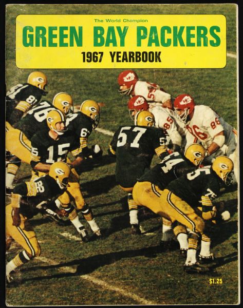 1967 World Champion Green Bay Packers Yearbook 