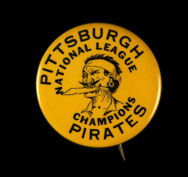1960-79 Pittsburgh Pirates National League Champions 1.75 " Pinback Button