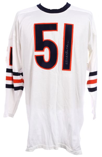 1967-72 Dick Butkus Chicago Bears Signed Salesman Sample Jersey (JSA)