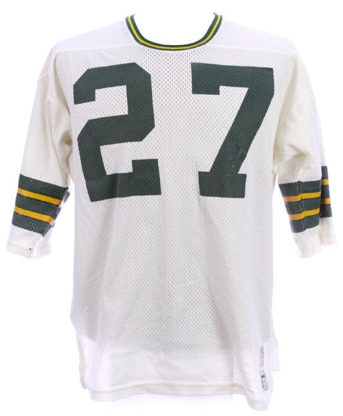1973 Austin Hise Green Bay Packers Game Worn Road Jersey (MEARS LOA)