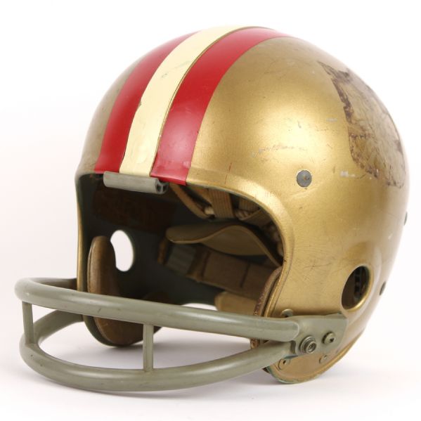 1965 Norm Snead Philadelphia Eagles Game Worn Pro Bowl Suspension Helmet (MEARS LOA)