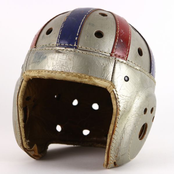 1940s (late) - 1950s (early) College Football All Stars Game Worn Helmet (MEARS LOA)