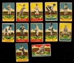 1933 DeLong Baseball Cards Traynor Terry Cuyler Cochrane Goslin Martin Lot of 12