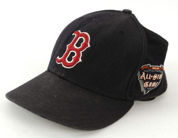 2005 Boston Red Sox Cap w/ All Star Game Patch (MEARS LOA)