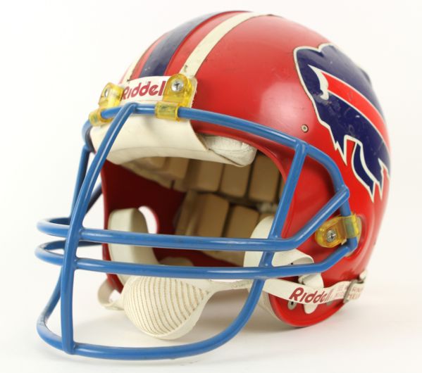 1985 circa Buffalo Bills Game Worn Riddell Helmet (MEARS LOA)