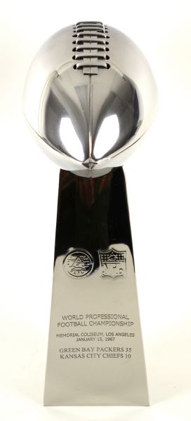 1967 Green Bay Packers Kansas City Chiefs Modern Lombardi Trophy Reproduction