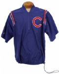 2001-05 Joe Borowski Chicago Cubs Game Worn Warm Up Jacket (MEARS LOA)