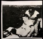 1963 Mickey Mantle Original John Rogers Archive Seattle Times B/W Photo New York Yankees 8" x 9"