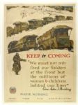 1917 WW1 Keep It Coming 20 1/2" x 29" Poster 