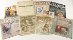 1901-45 WW1 WW2 Memorabilia Collection w/ Broadsides Sheet Music & Wall Calendars - Lot of 22